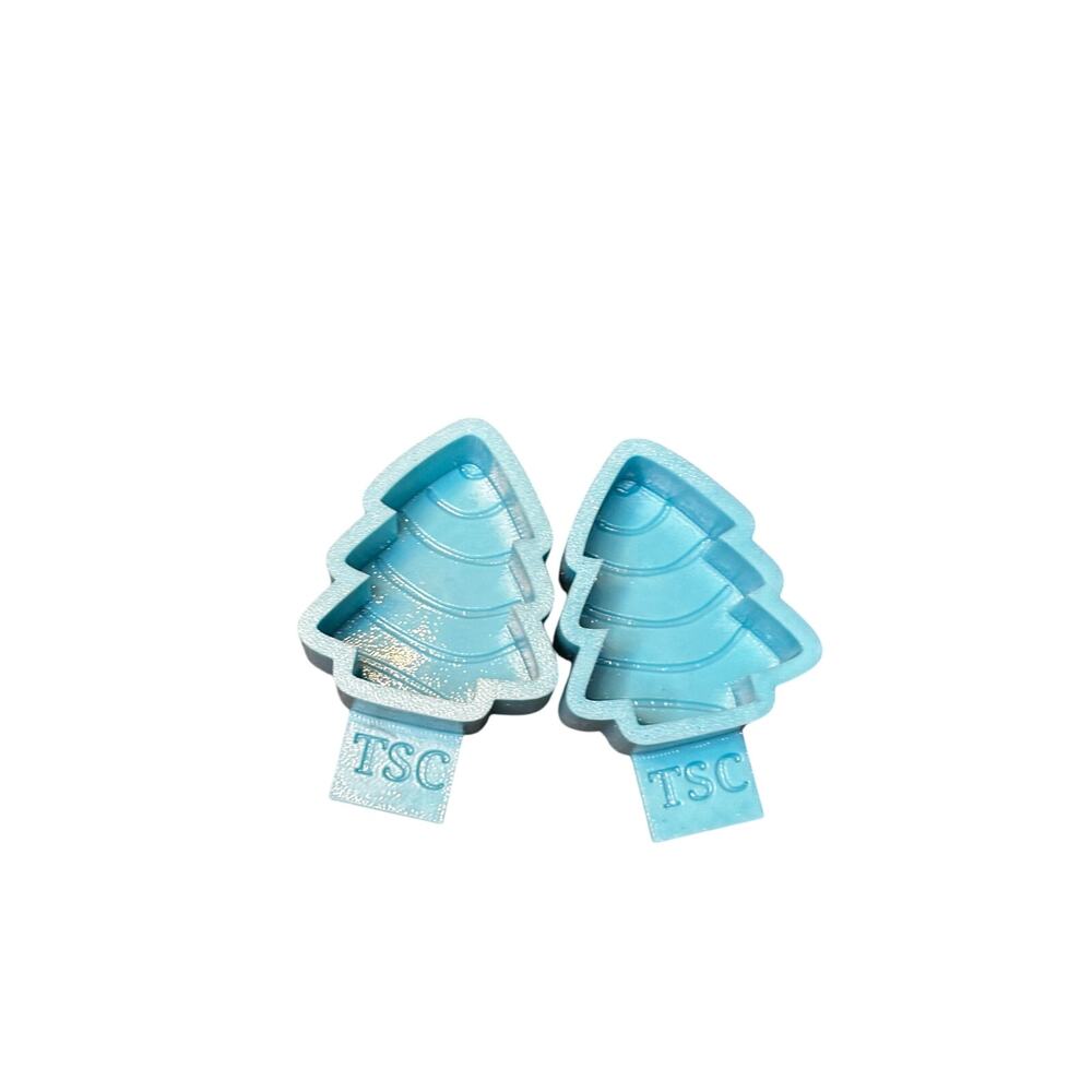 Christmas Tree Silicone Mold for Car Vent Clips | Freshies, Resin Crafts